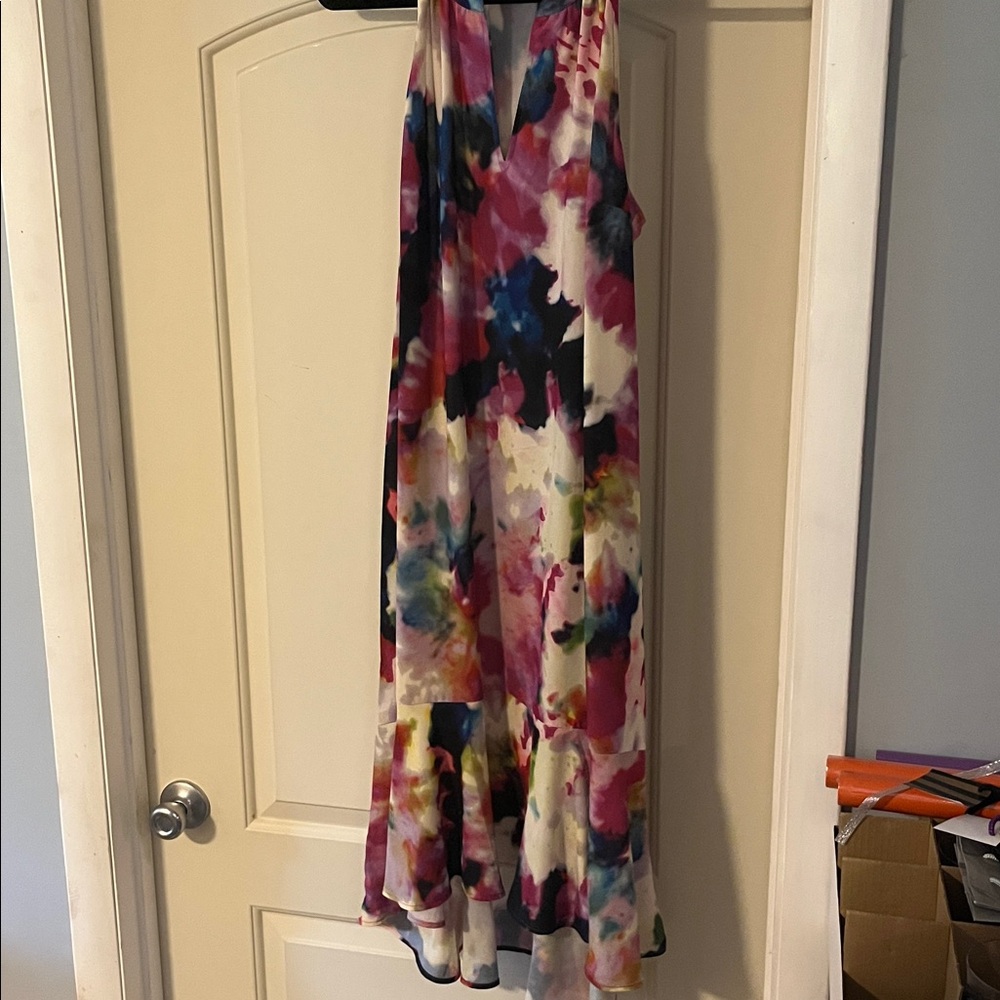 Colorful Sleeveless Dress